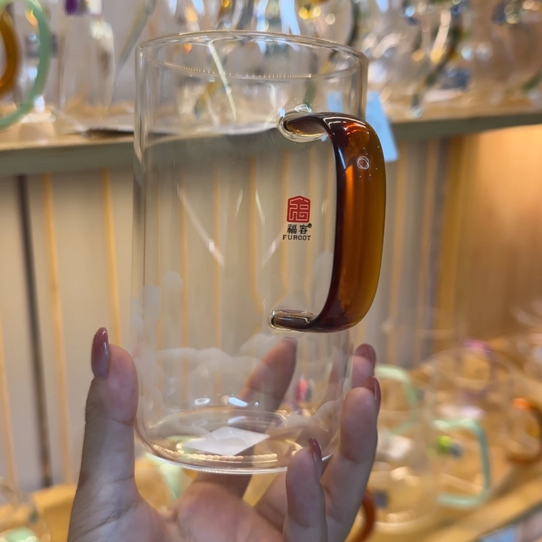 福容琥珀色绿茶杯。。。。。。