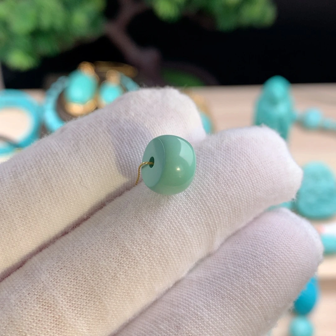 绿松石配珠卡10.5未镶嵌