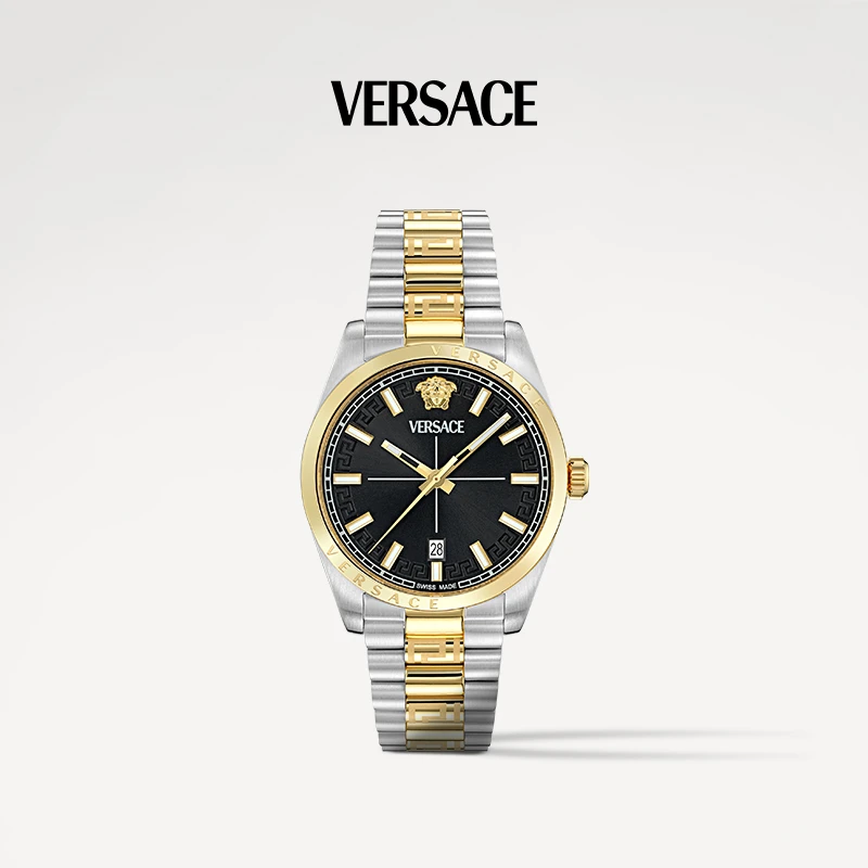 【Versace/范思哲】25年新款瑞士表优雅轻奢气质男款腕表VE0G00525