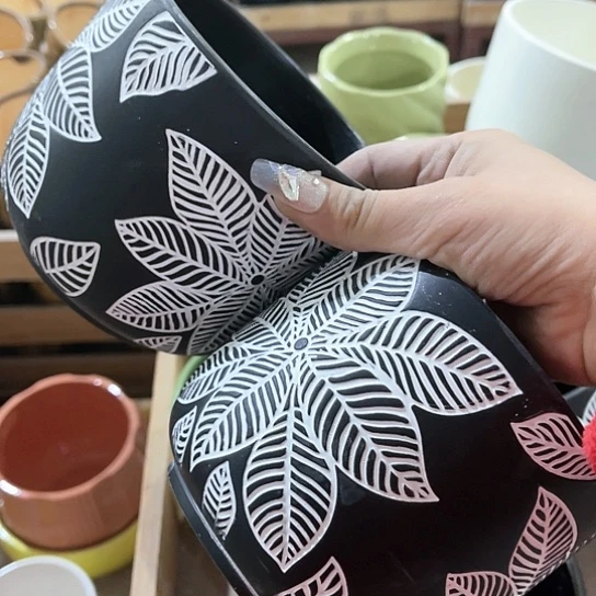 陶瓷外贸尾货多肉绿植陶瓷花盆