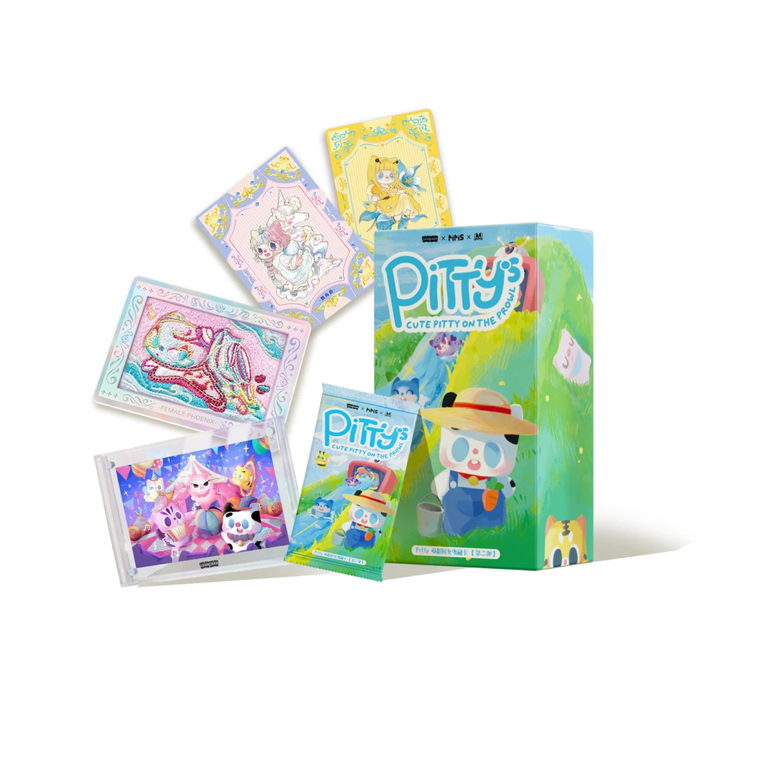 【拆盒】Pitty喵影时光系列收藏卡第二弹  -盲盒收藏卡牌（代拆）