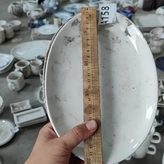 瓷片磁州窑三厂A158一对