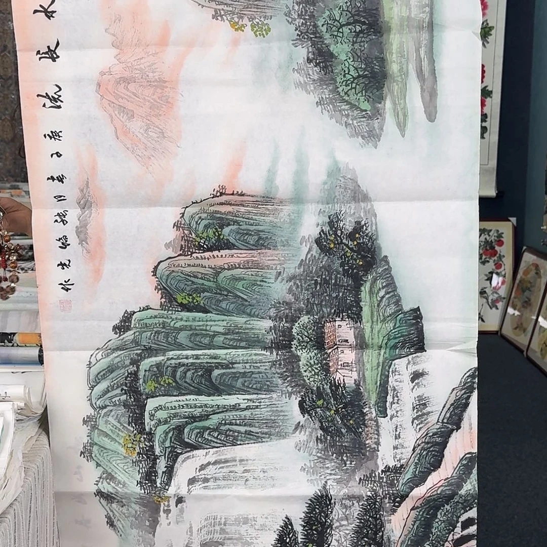 纯手绘的好看作品