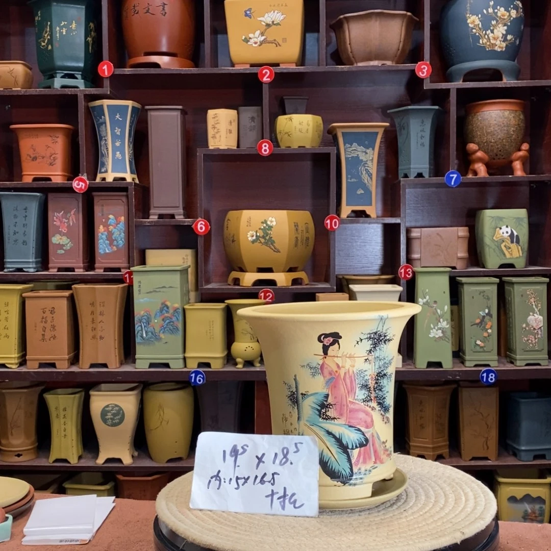 紫砂花盆紫砂艺术