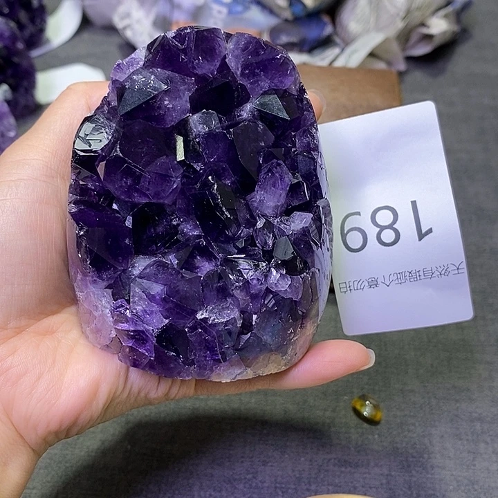 未镶嵌珠宝半成品紫晶
