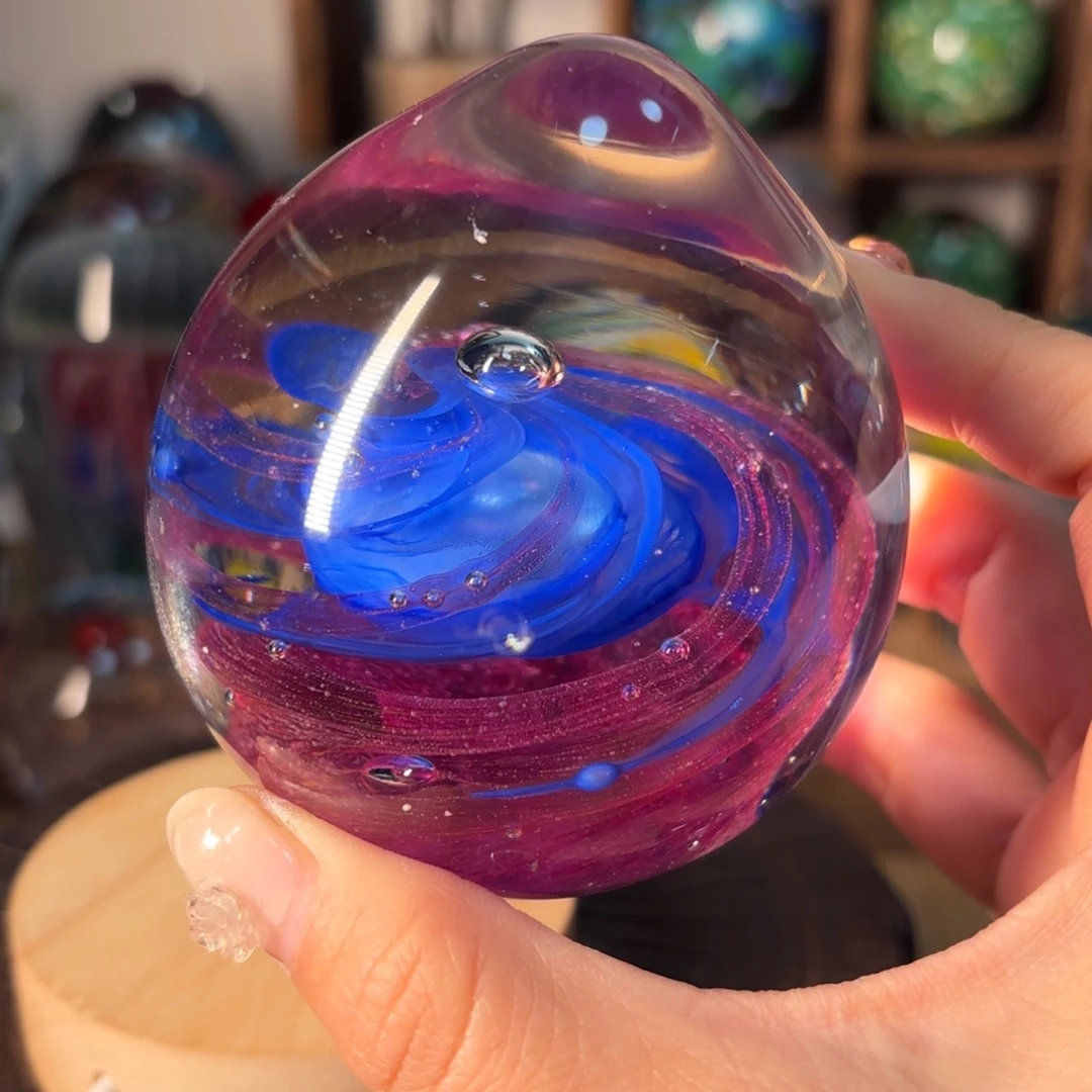 琉璃手工艺品瑕疵