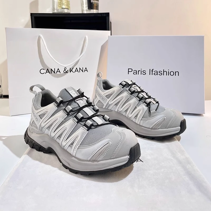 【PVKB正品】户外徒步厚底登山鞋男鞋2025新款百搭休闲鞋女士防滑冲