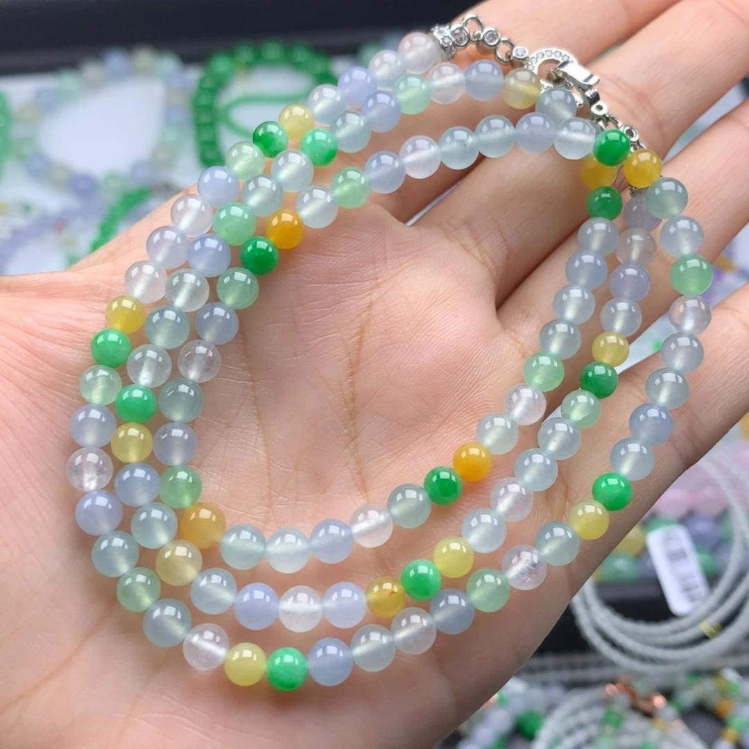 毛衣链未镶嵌翡翠