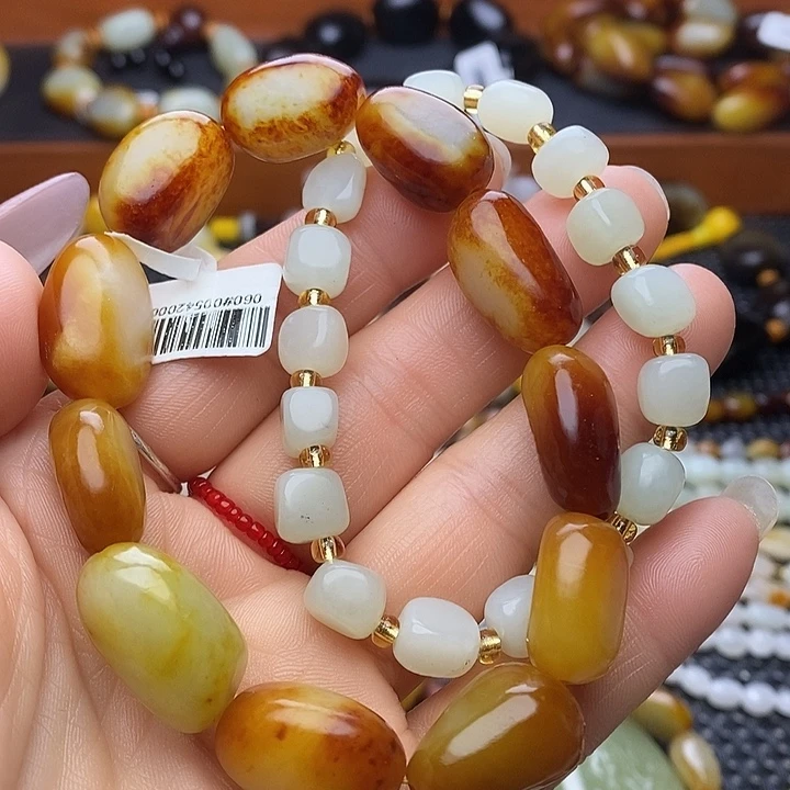 用***0和田玉未镶嵌手链