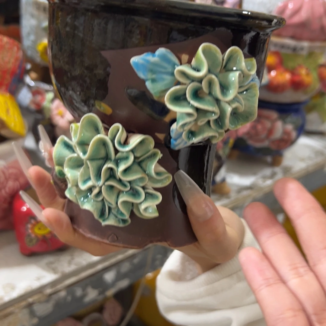 满20米飞秒退拉黑多肉花盆