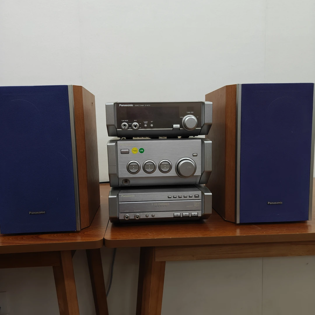 8新  松下 五碟CD 桌面组合音响75