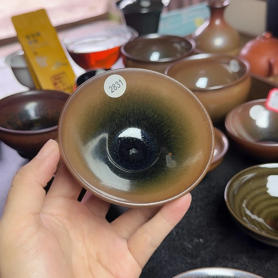 用***3茶盏2831 秋罗柴烧手工主人杯