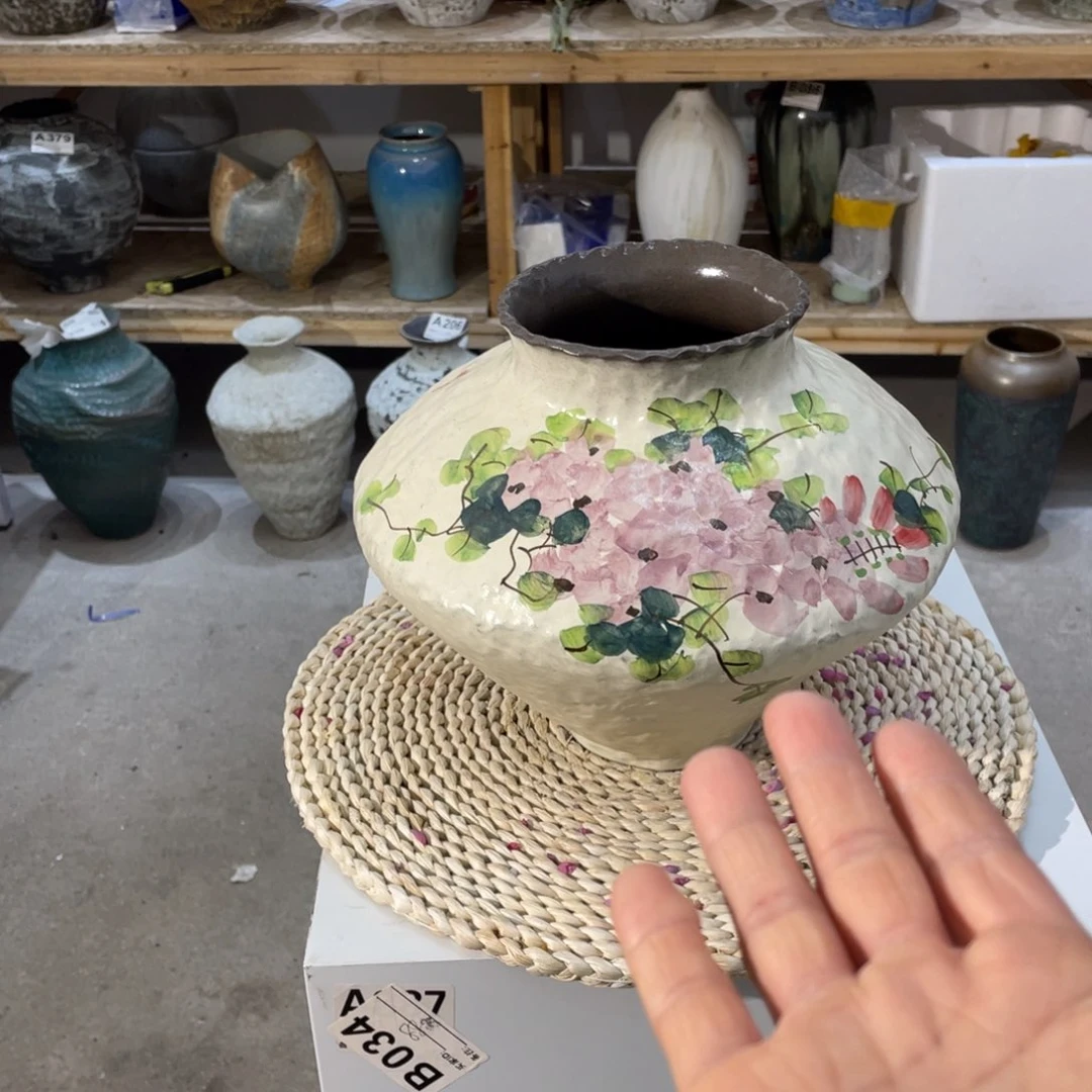 摆件棉*糖景德镇陶瓷花瓶花器
