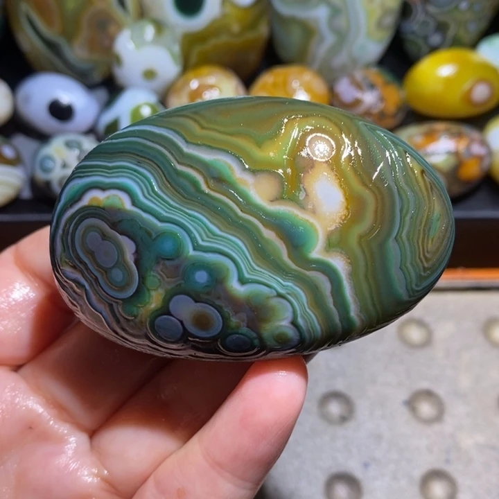 未镶嵌玛瑙/玉髓珠宝半成品12