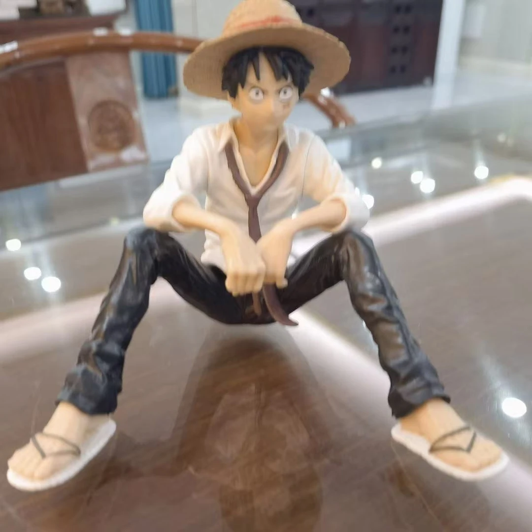 网红汽车摆件车内卡通饰品路飞中控台雪乃装饰海贼王路飞汽车摆件