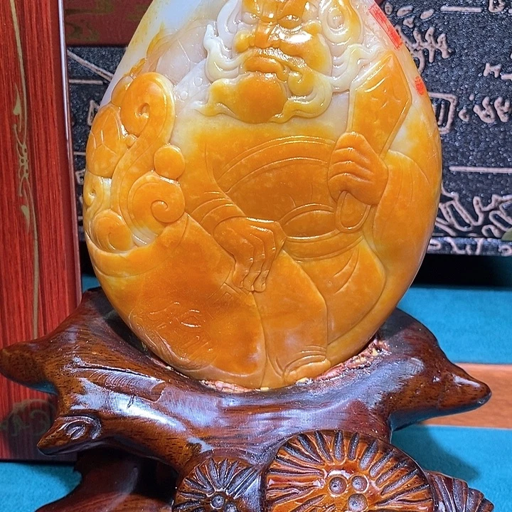 东***叶颈饰未镶嵌和田玉