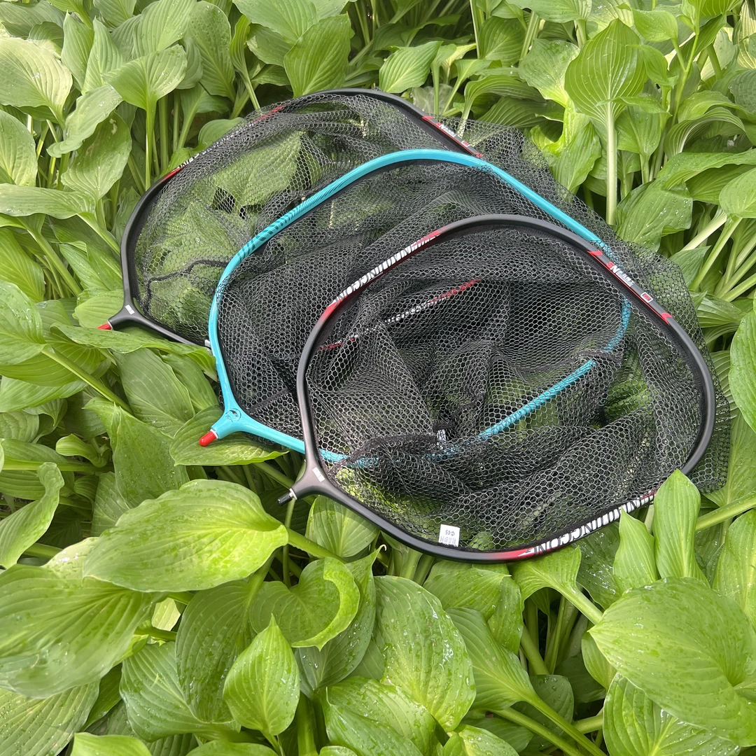 大物抄网头一体成型速干挂胶防挂钩黑坑竞技适用
