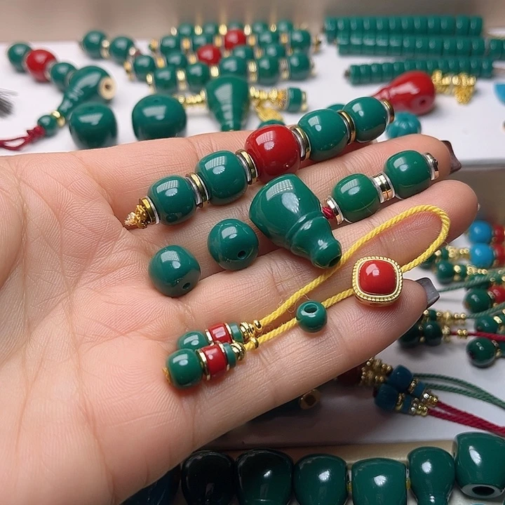 あ***朝五连10-11-12-11-10腰珠四颗卡10三通卡13弟子珠，背云