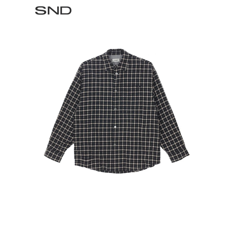【ETHOR 设计师品牌】SND AW25 格纹贴袋衬衣女款