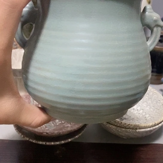 摆件瓷器藏在心里从此有个你