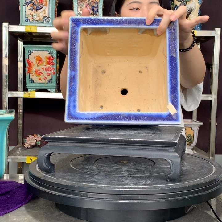 沐*石湾花盆，盆景盆