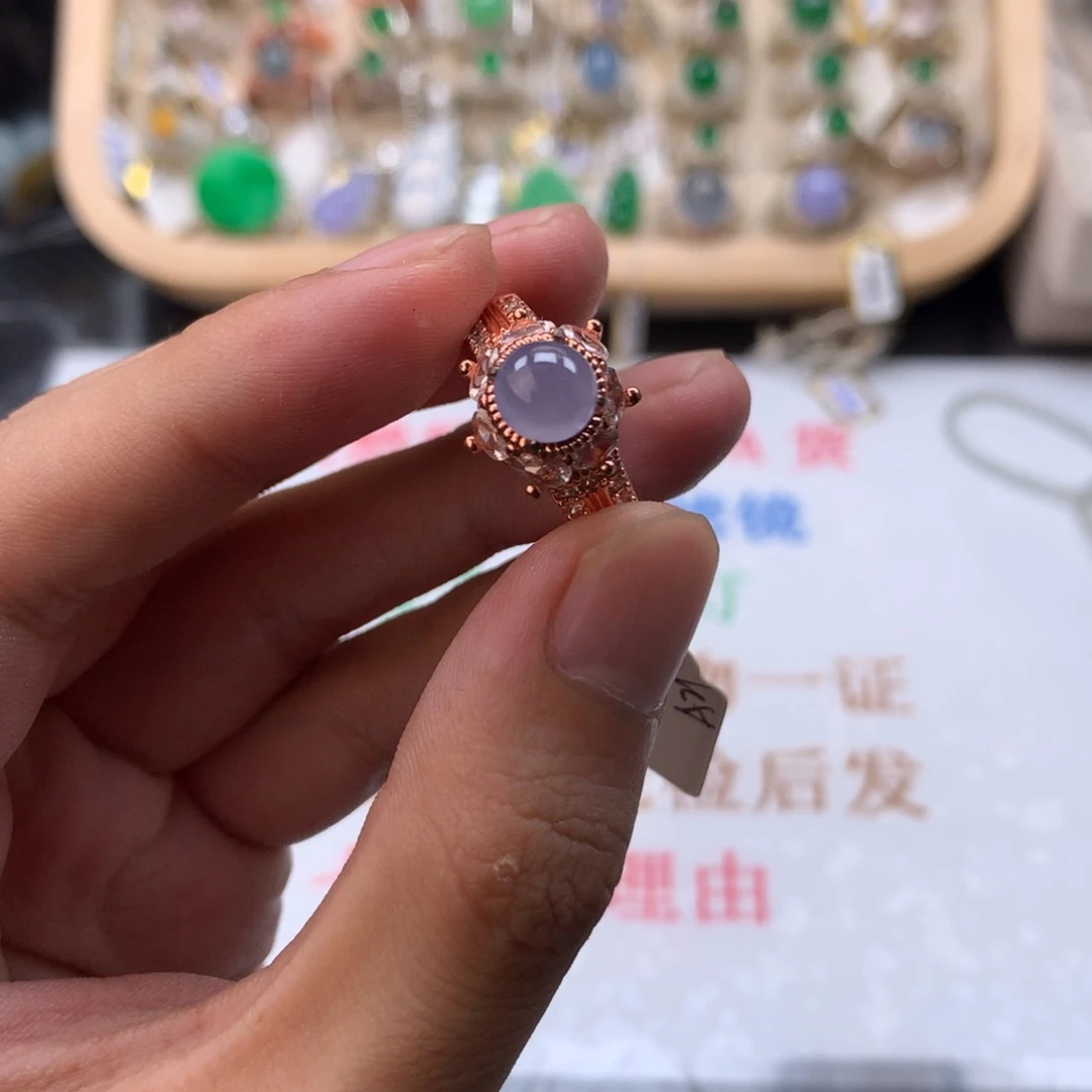 未镶嵌戒指翡翠天然缅甸翡翠a货