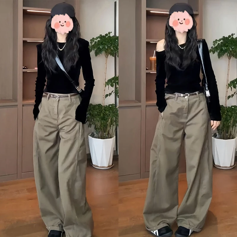 2025秋季新款轻奢设计感气质长袖上衣休闲百搭时尚洋气牛仔裤套装