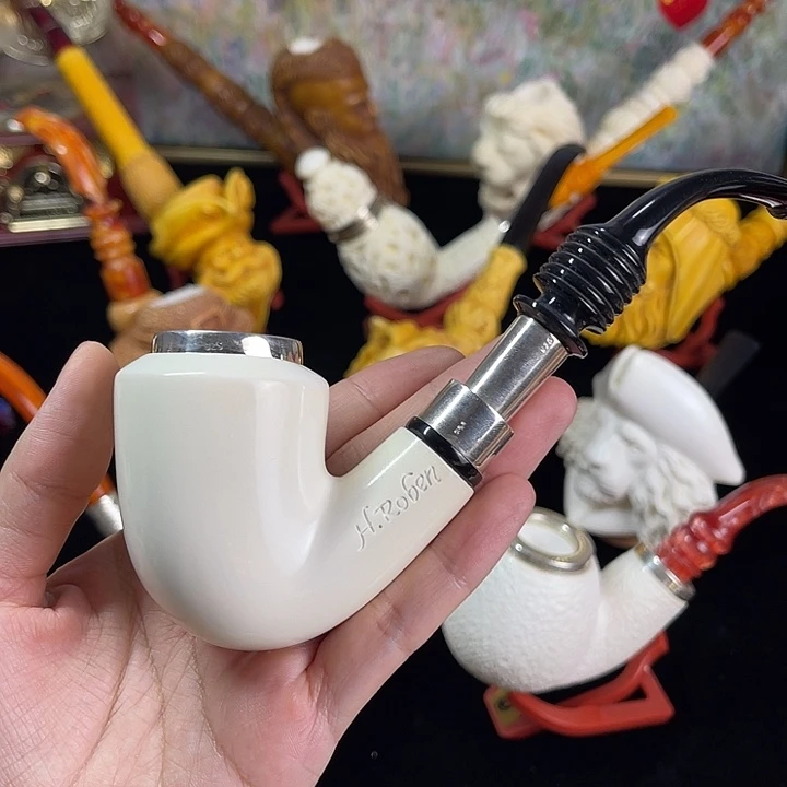 海泡石烟斗大弯斗