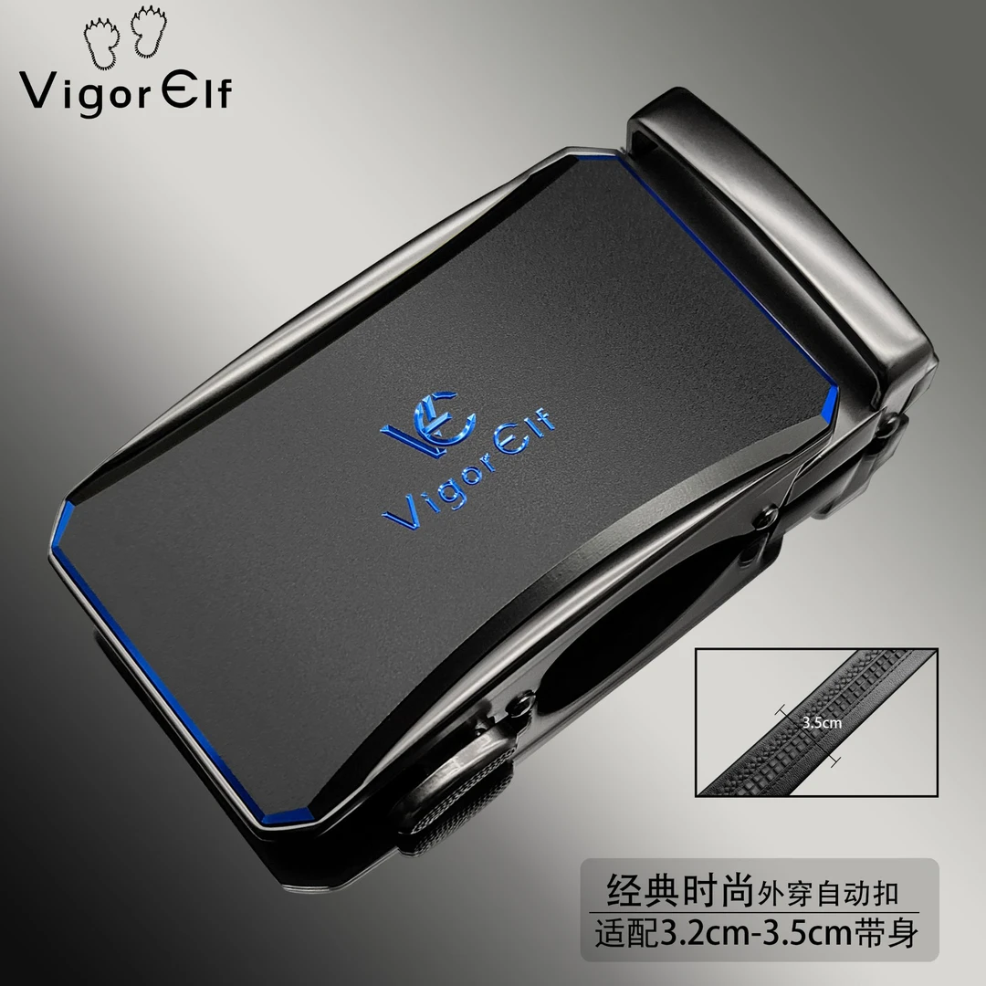 万儿男士皮带扣头3.5cm自动扣腰带经典时尚裤带头配件合金卡扣