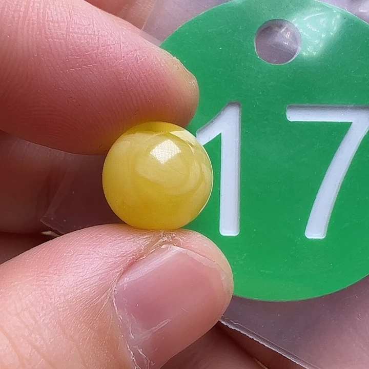 蜜蜡未镶嵌珠宝奇石10.5m m