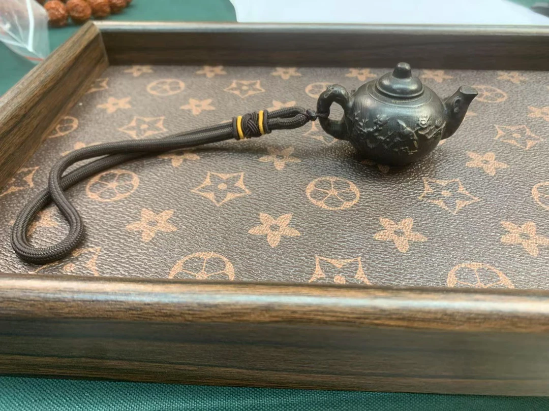 陶瓷摆件手把件把把壶