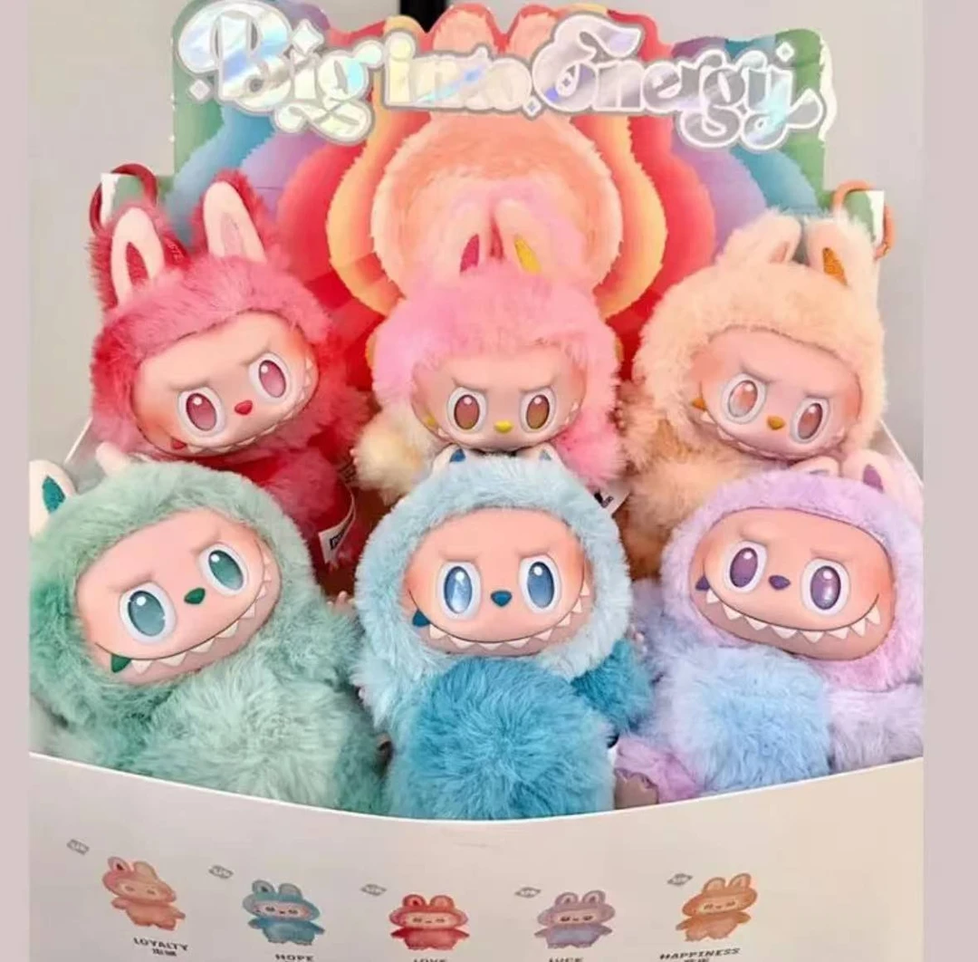 LBULBU布布三代毛绒挂件3.0马卡龙搪胶脸