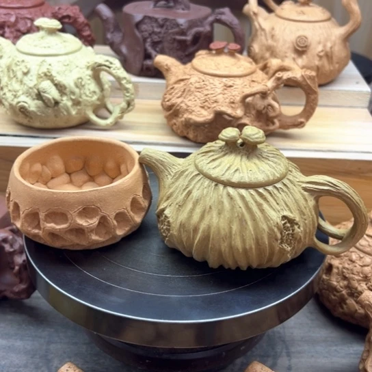 茶壶紫砂全手工制作