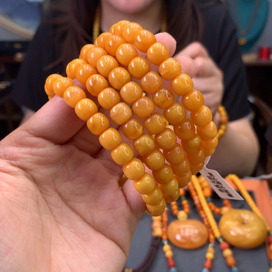 手串蜜蜡未镶嵌多样性发一