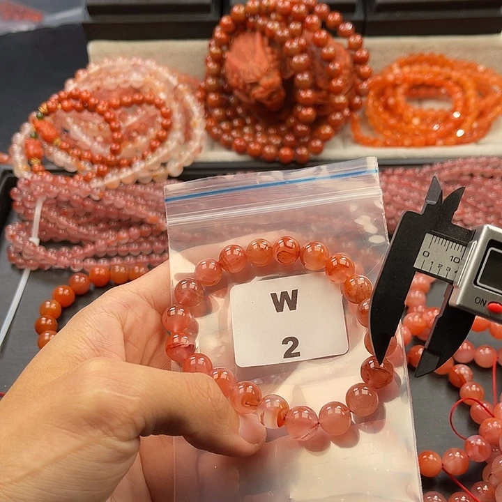 南红玛瑙未镶嵌多样性发货默认微瑕称重10