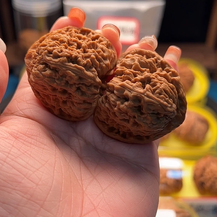 吊坠文玩核桃水龙纹 全品