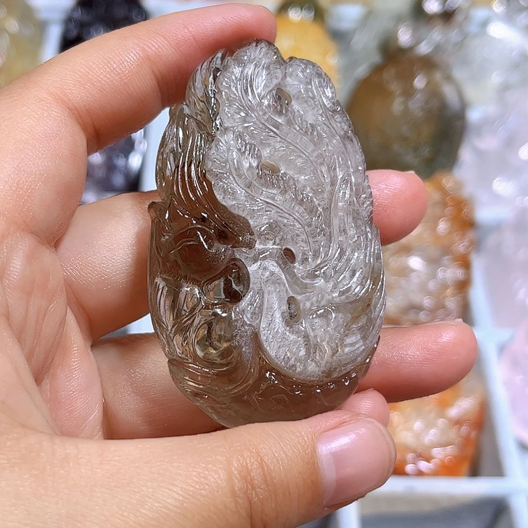 水晶吊坠(不含链)未镶嵌