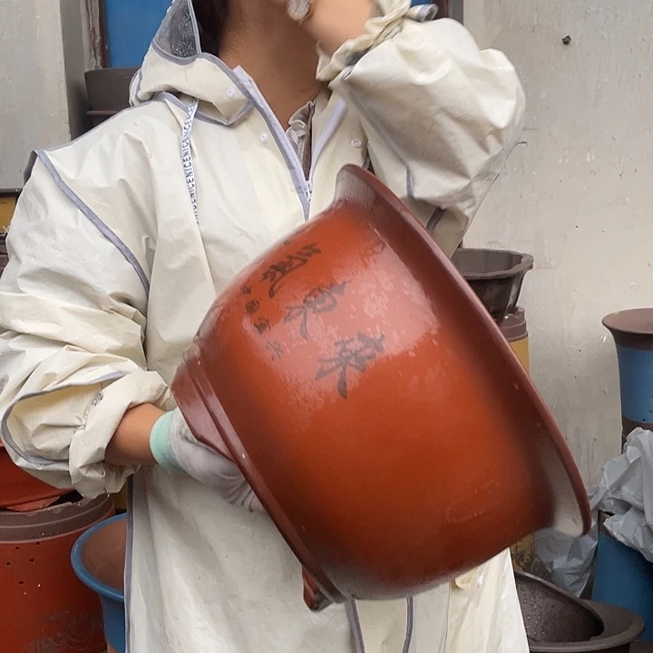 35紫气东来花盆紫砂花盆