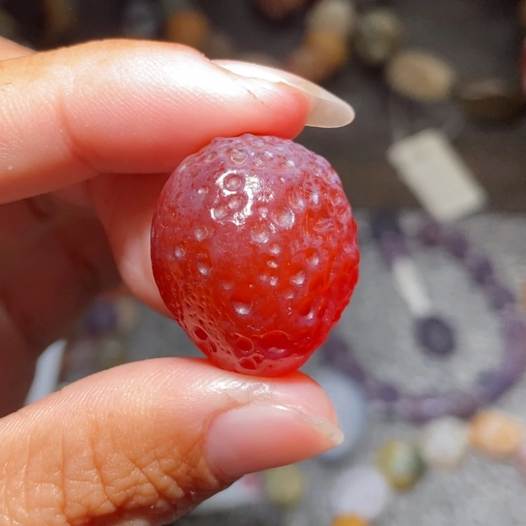 未镶嵌玛瑙/玉髓珠宝半成品