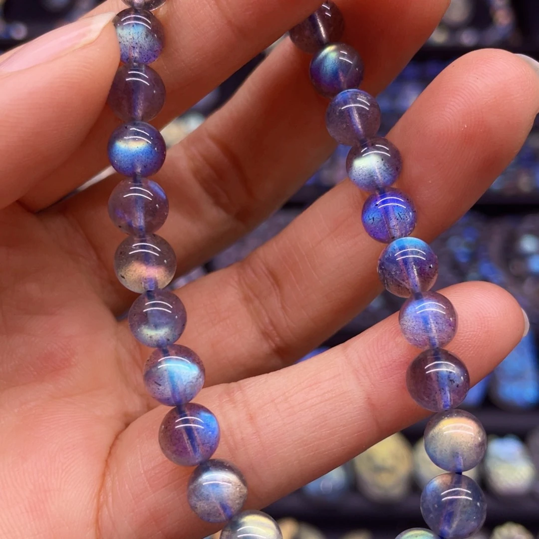 未镶嵌手串长石6.9左右