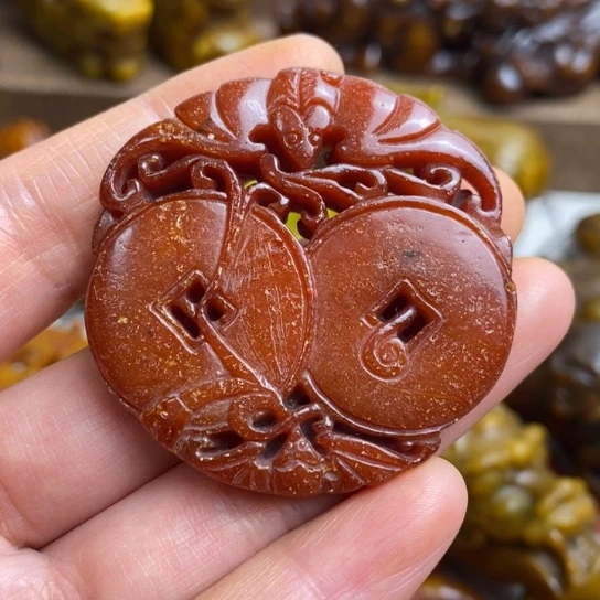 蛇纹石玉未镶嵌颈饰94