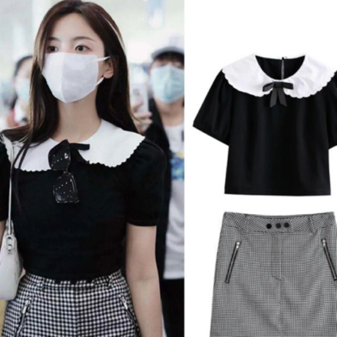 99新 MIU MIU/缪缪 A100109 /黑色上衣超越同款/尺码XS/