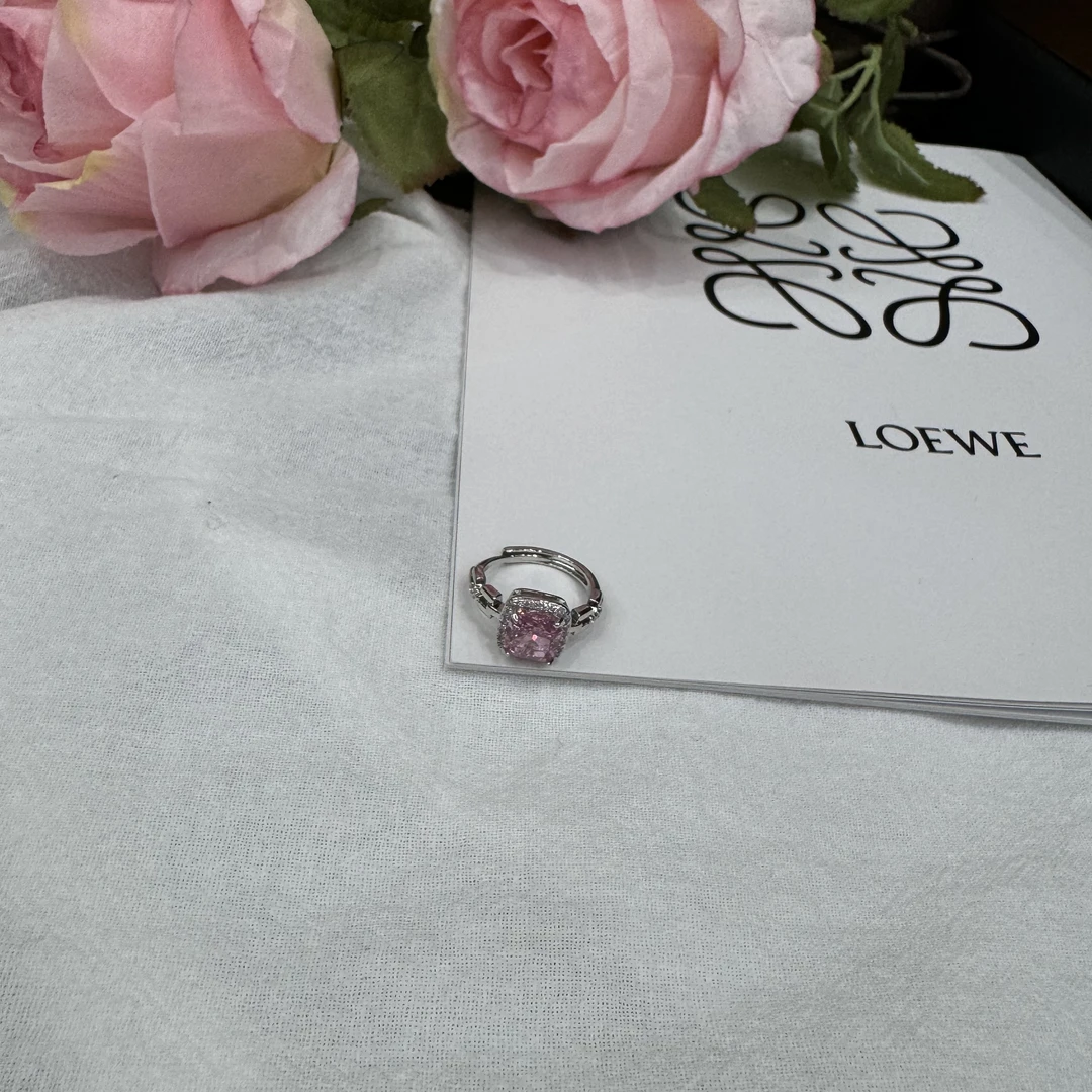 高定珠宝粉宝石戒指HF850S0218