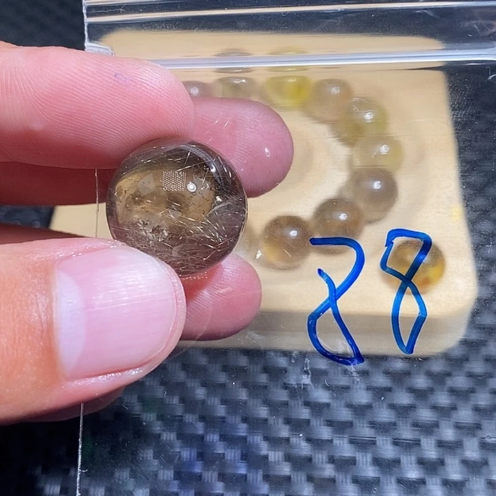 半***藏未镶嵌手链发晶天然水晶手串