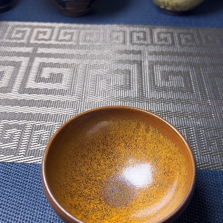 茶盏微瑕建盏喝茶主人杯