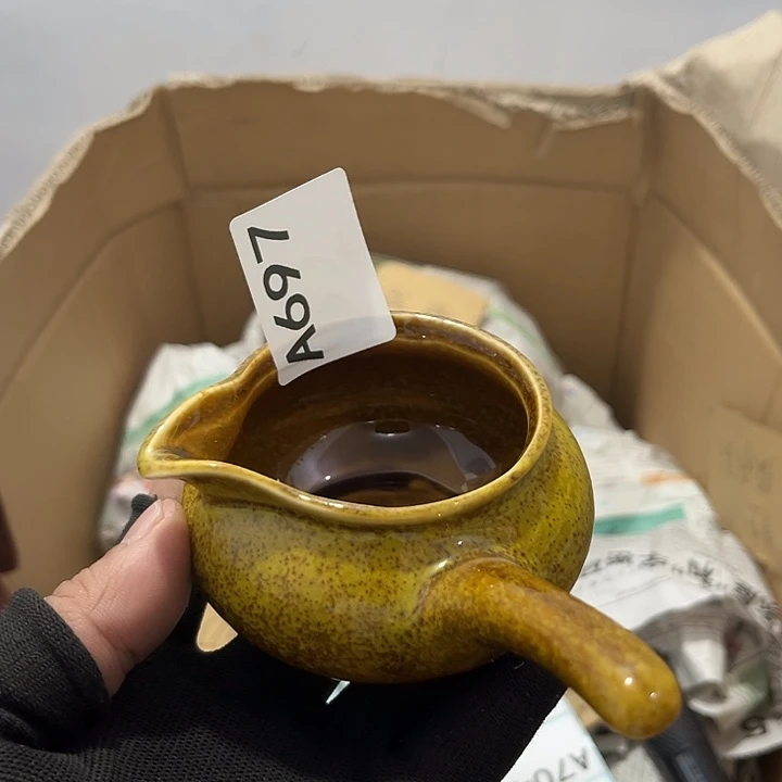 瓷片茶摆件工艺品摆件666