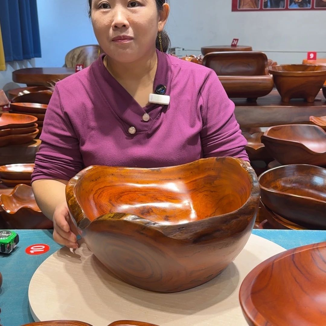 木自然边皮 香樟实木