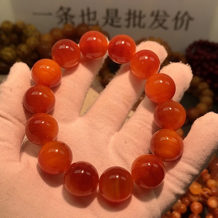 松木（琥珀木）手串/手链1.6 包浆