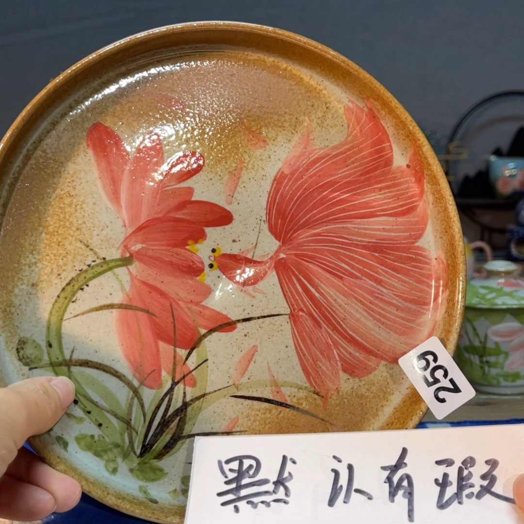 杯素浅陶瓷手工手绘