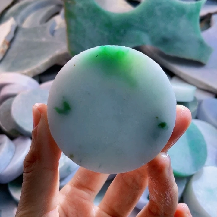 翡翠裸石天然A货翡翠